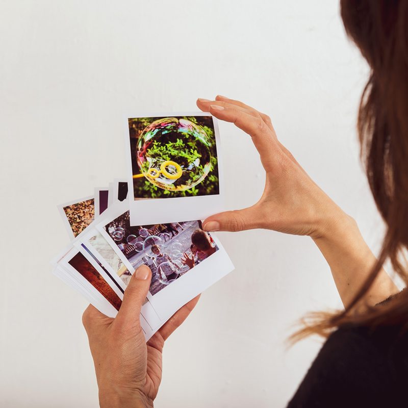 Come stampare le tue foto in formato Polaroid 